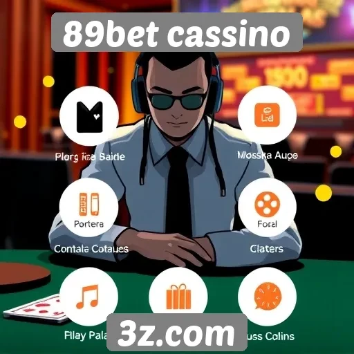 Funcionalidades do suporte ao cliente no 89bet cassino